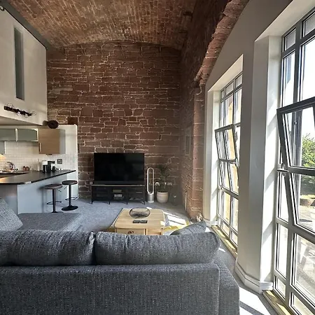 The Engine House At Dixons Chimney Near Carlisle Castle Unique Historic With 65 Inch Sky Glass And Private Parking Карлайл
