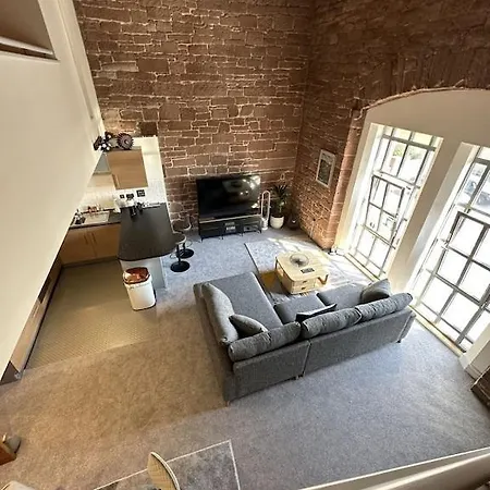 The Engine House At Dixons Chimney Near Carlisle Castle Unique Historic With 65 Inch Sky Glass And Private Parking Apartment