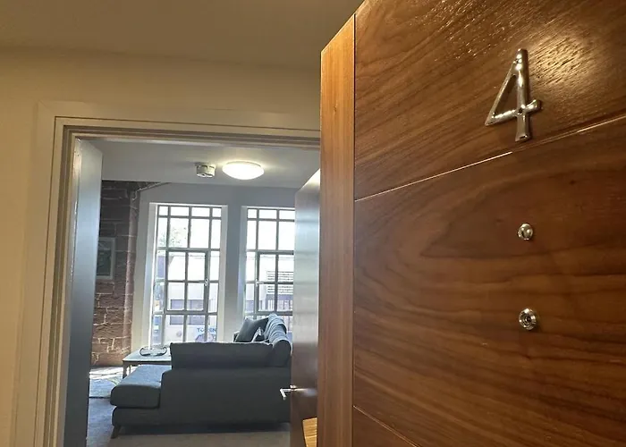 The Engine House At Dixons Chimney Near Carlisle Castle Unique Historic With 65 Inch Sky Glass And Private Parking Apartment *