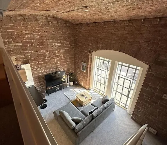 The Engine House At Dixons Chimney Near Carlisle Castle Unique Historic With 65 Inch Sky Glass And Private Parking